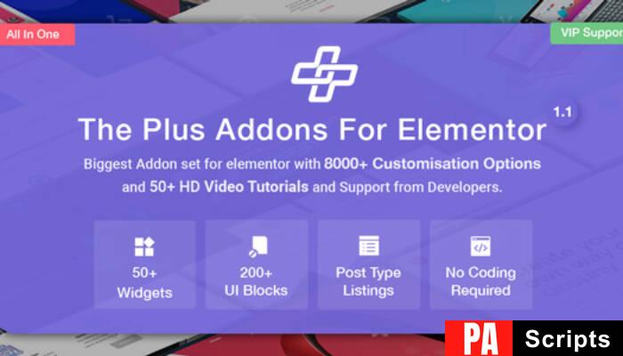The Plus v5.6.0 – Addon for Elementor