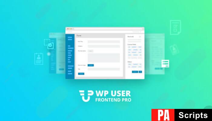 WP User Frontend Pro Business v4.0.8 – Ultimate Frontend Solution For WordPress