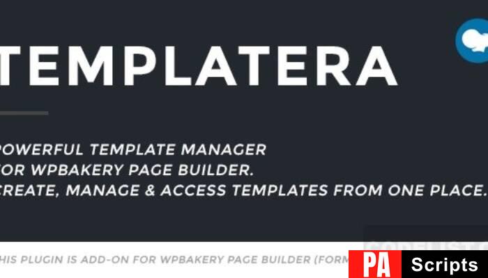 Templatera v2.2.0 – Template Manager for WPBakery Page Builder