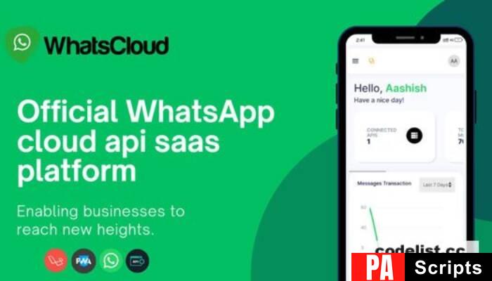 WhatsCloud v7.0 – Seamless Cloud API Integration SAAS – nulled
