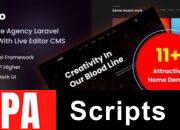 Arino v3.1 – Creative Agency Laravel Script With Live Editor CMS – nulled