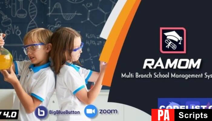 Ramom School v6.7 – Multi Branch School Management System