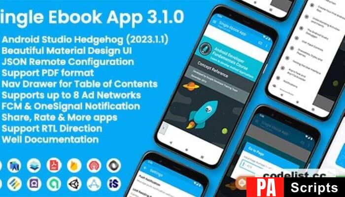 Single Ebook App v3.1.0