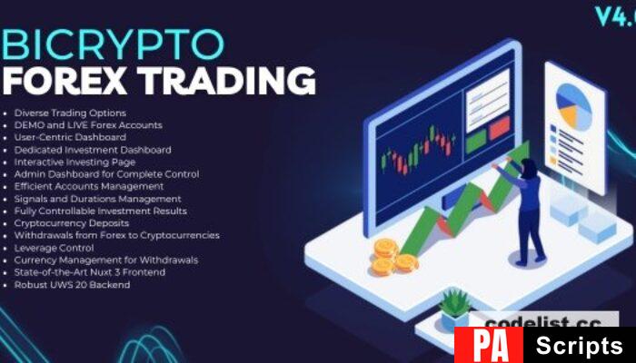 Forex Trading & Investment Addon For Bicrypto v4.0.2