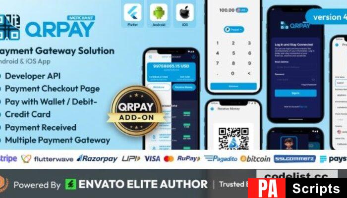 QRPay Merchant v4.7.0 – Payment Gateway Solution