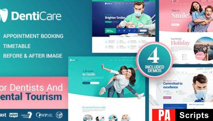 DentiCare 1.3.6 – Medical, Dentist & Dental Clinic